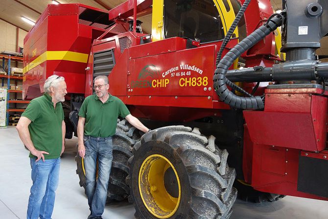 Journée portes ouvertes chez le concessionnaire HSM Green Chip A/S au Danemark